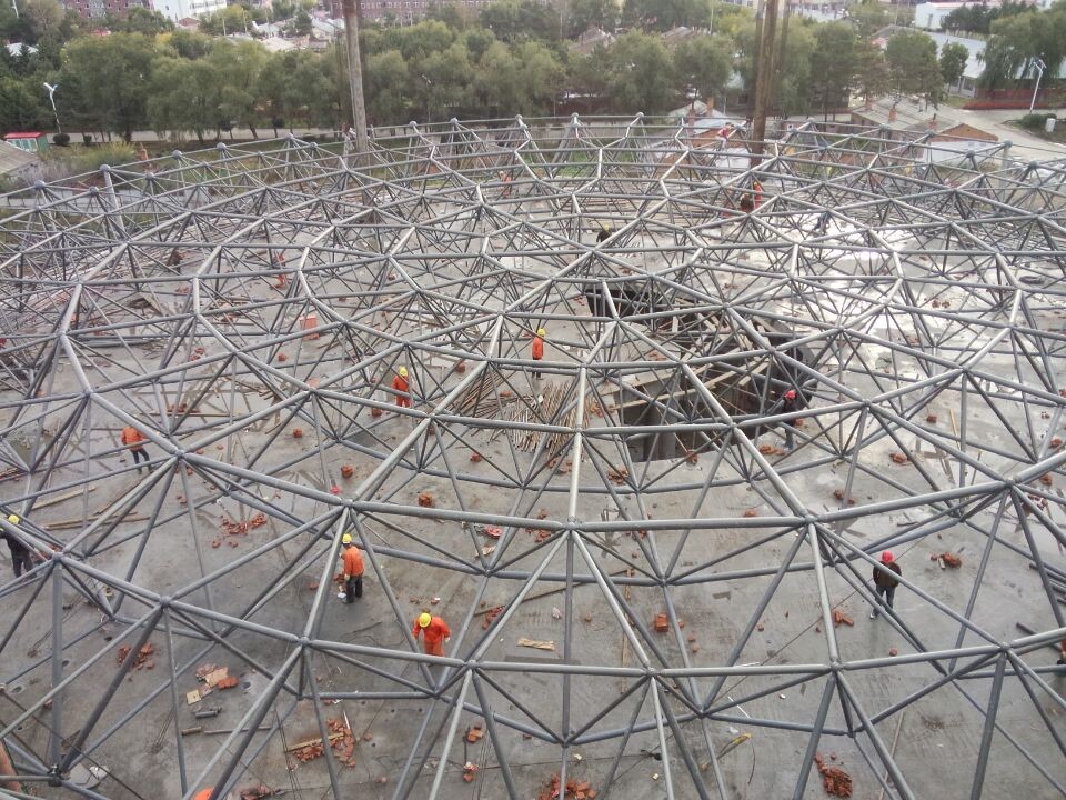 新民全民健身中心网架